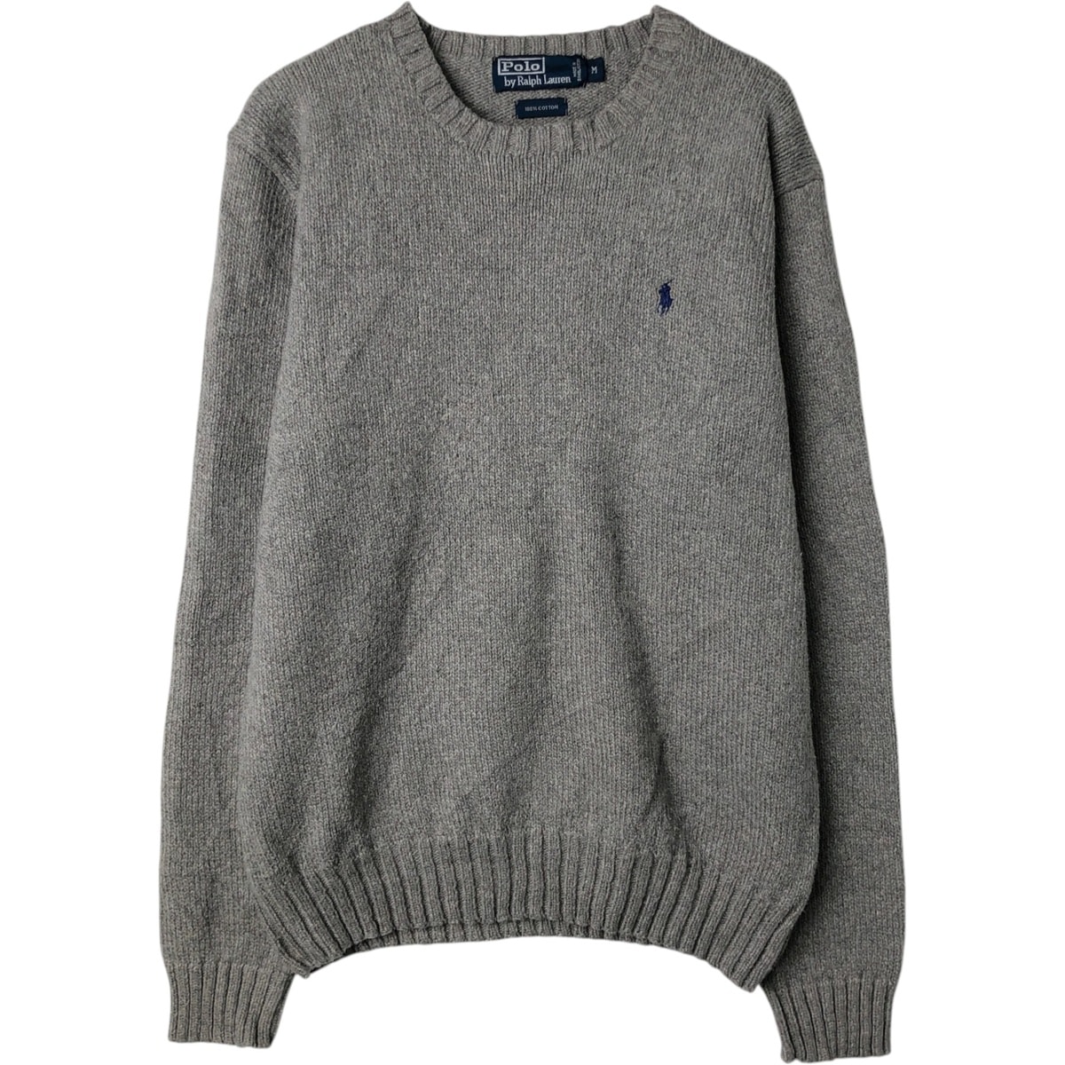 古着 ラルフローレン Ralph Lauren POLO by Ralph Lauren コットンニットセーター メンズM相当/eaa627518