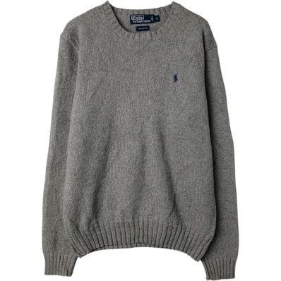 古着 ラルフローレン Ralph Lauren POLO by Ralph Lauren コットンニットセーター メンズM相当/eaa627518