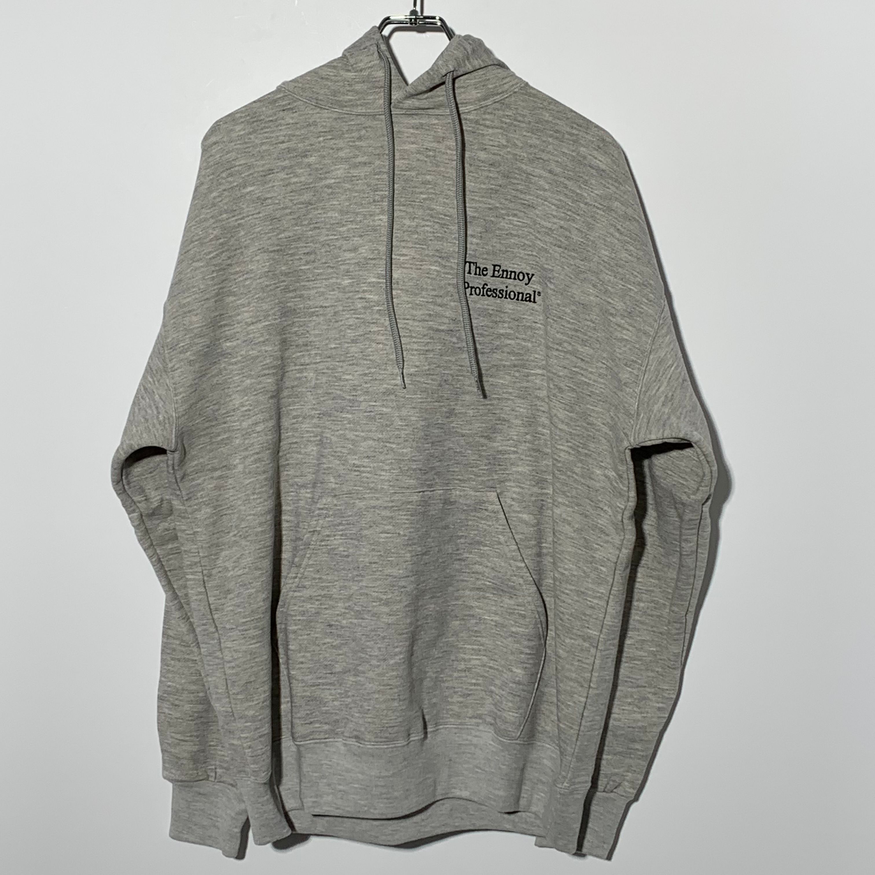ENNOY x Stylistshibutsu 22AW Sweat Hoodie "Grey/Black" AW22BRENCT02NTL