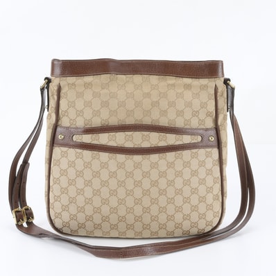 ■美品 グッチ GGキャンバス 115522 ショルダーバッグ