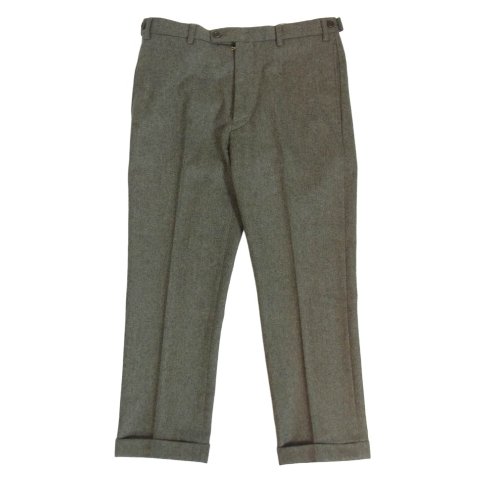 VISVIM ビズビム パンツ VS0001449 HIGH WATER SLACKS WOOL PANTS ウール スラックス パンツ モスグリーン系 M【中古】