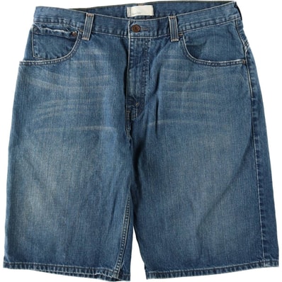 古着 リーバイス Levi's SILVER TAB シルバータブ TRUE SHORT トゥルーショート デニムショーツ ハーフパンツ ジョーツ メンズw36相当/eaa648133