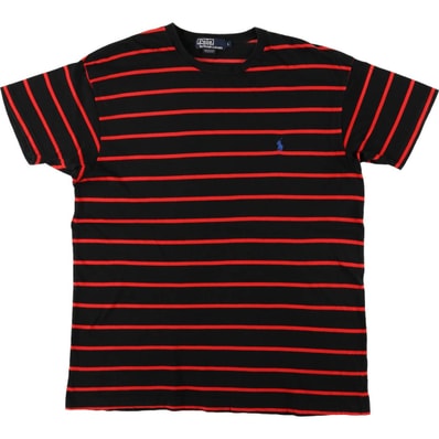 古着 ラルフローレン Ralph Lauren POLO by Ralph Lauren 半袖 ボーダーTシャツ メンズL相当/eaa577121