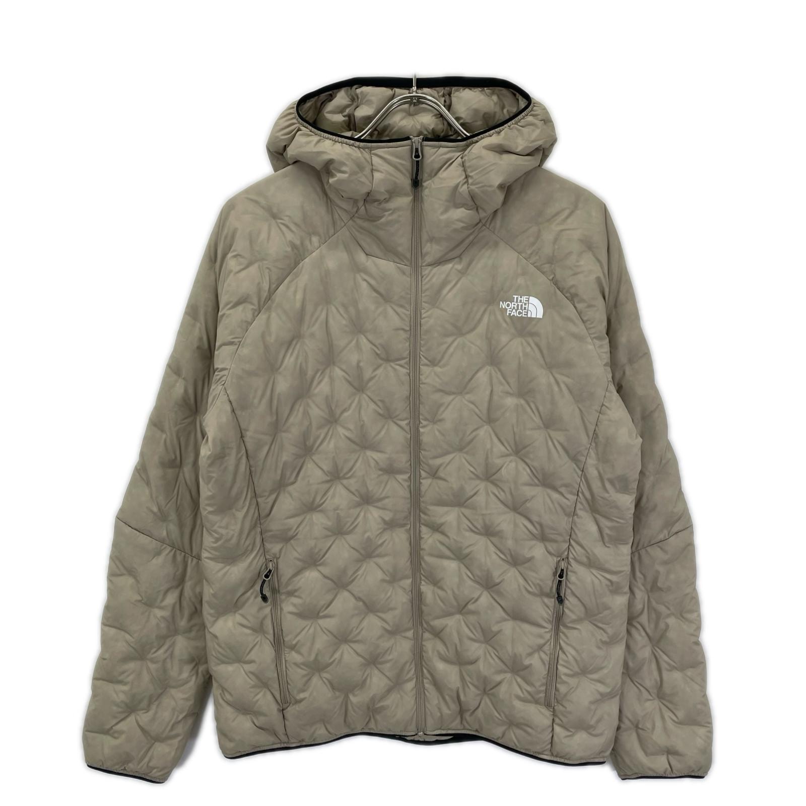 ノースフェイス ND91816 ベージュ ナイロン Astro Light Hoodie/アストロライトフーディ M