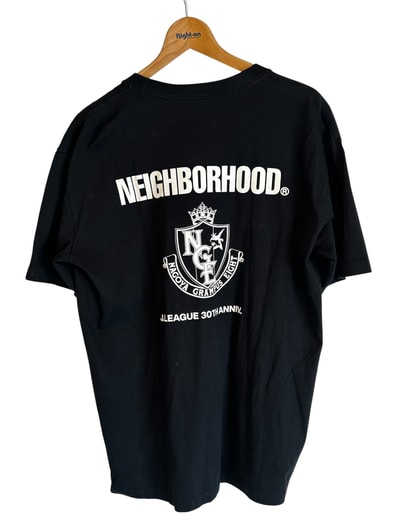 NEIGHBORHOOD/ネイバーフッド 半袖Tシャツ ブラック