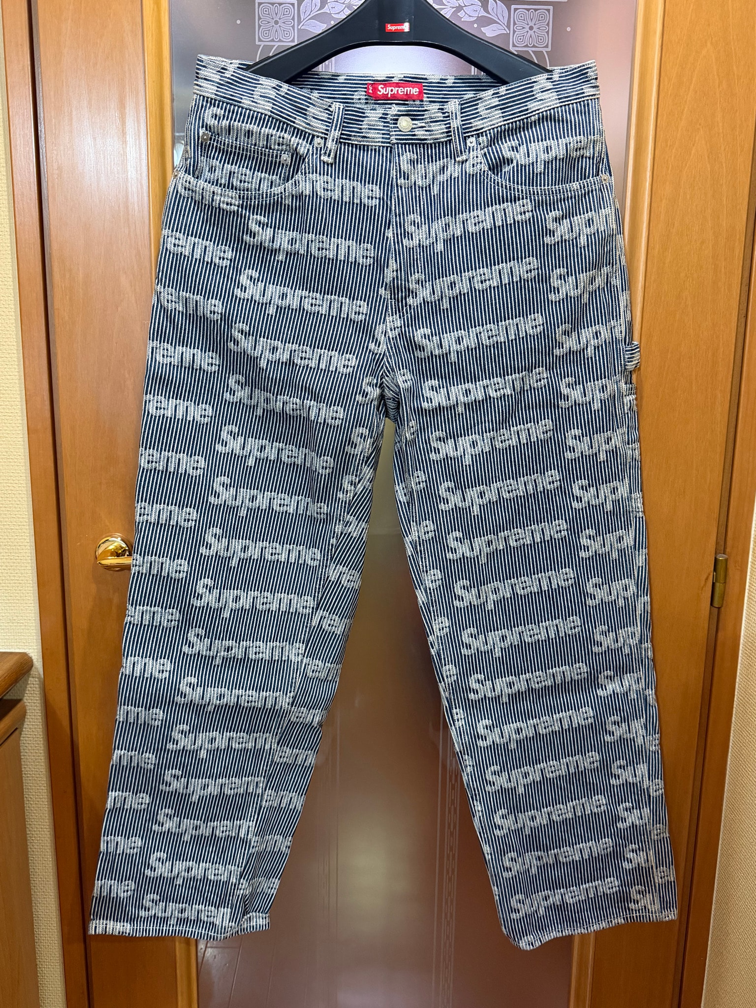Supreme Denim Painter Pant "Stripe"