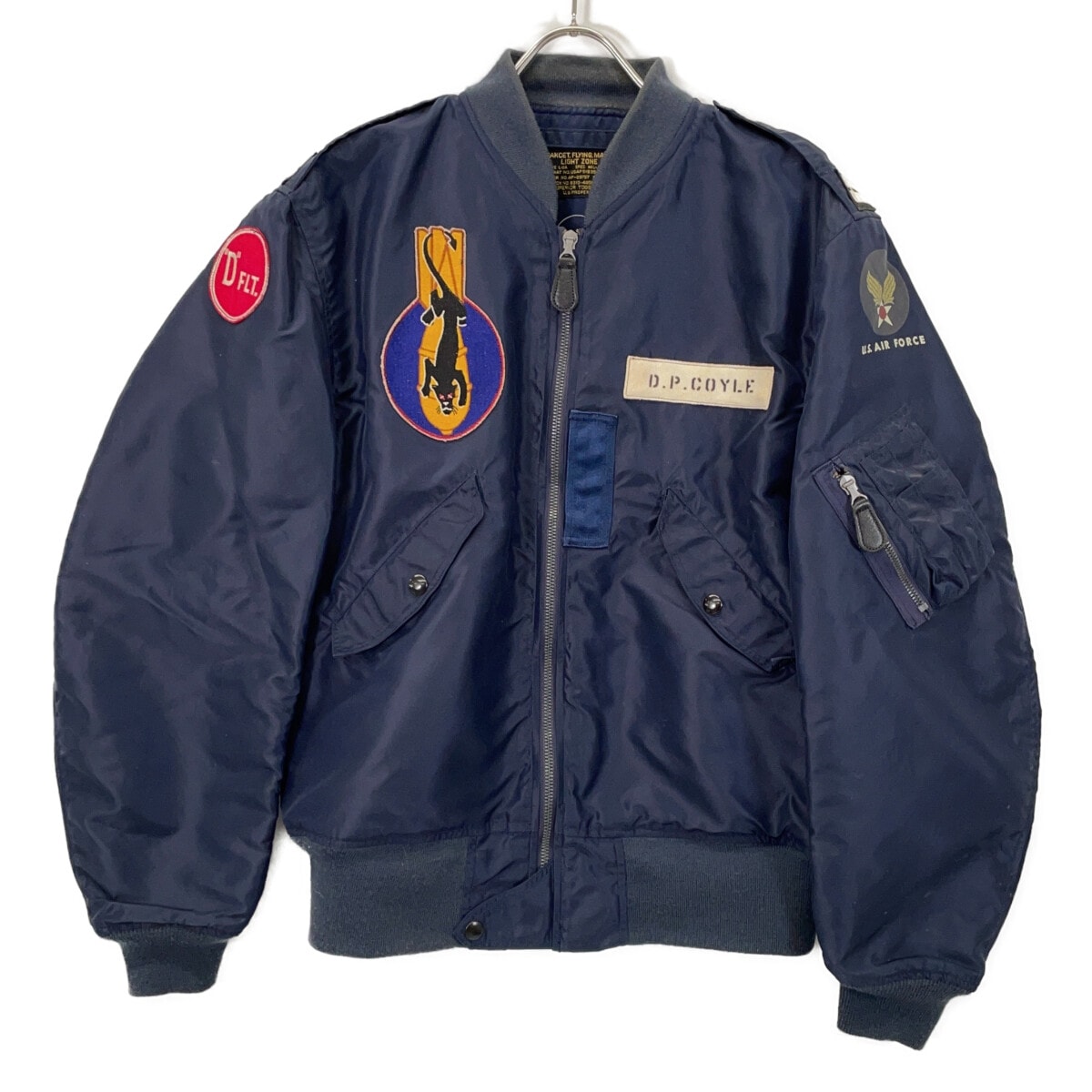 バズリクソンズ ネイビー BR13265 Type L-2A 494th FTR-BOMB SQ ジャケット 40