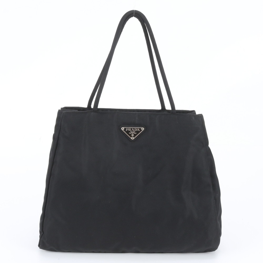 ■美品 プラダ テスート ナイロントライアングルロゴ 白タグ付