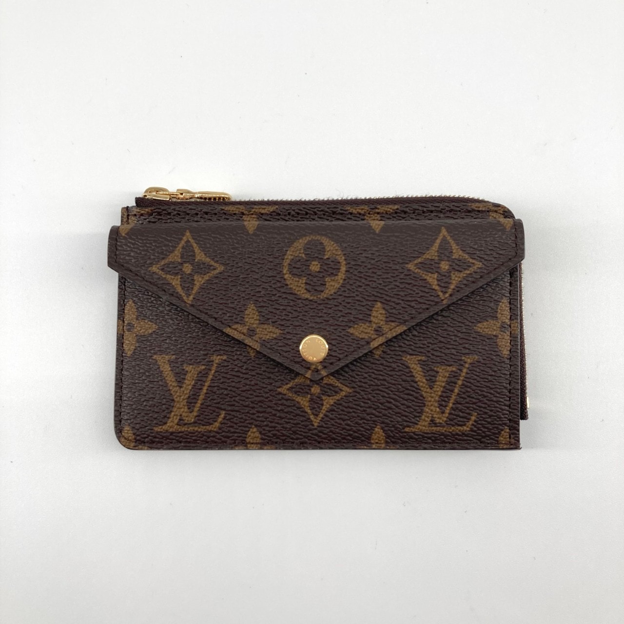 LOUIS VUITTON(ルイ・ヴィトン) ポルトカルト レクトヴェルソ モノグラム L字ファスナー M69431 コインケース ブラウン
