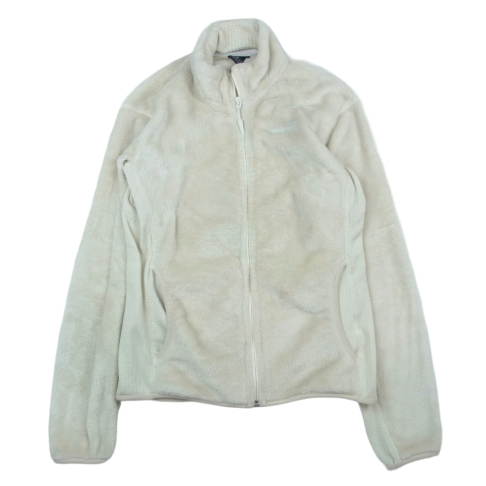 MARMOT マーモット ジャケット ロゴ刺繍 ジップアップ フリースジャケット オフホワイト系 M【中古】