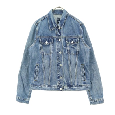 GAP ギャップ コットン 長袖 デニムジャケット M ブルー系