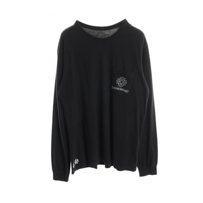 Chrome Hearts CH Plus Block Cross Back Print L/S T-Shirt "Black"