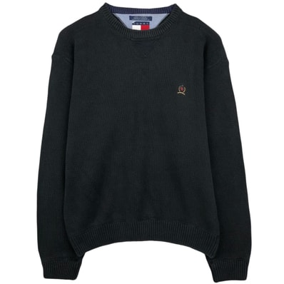 古着 90年代 トミーヒルフィガー TOMMY HILFIGER コットンニットセーター メンズM相当 ヴィンテージ/eaa654407