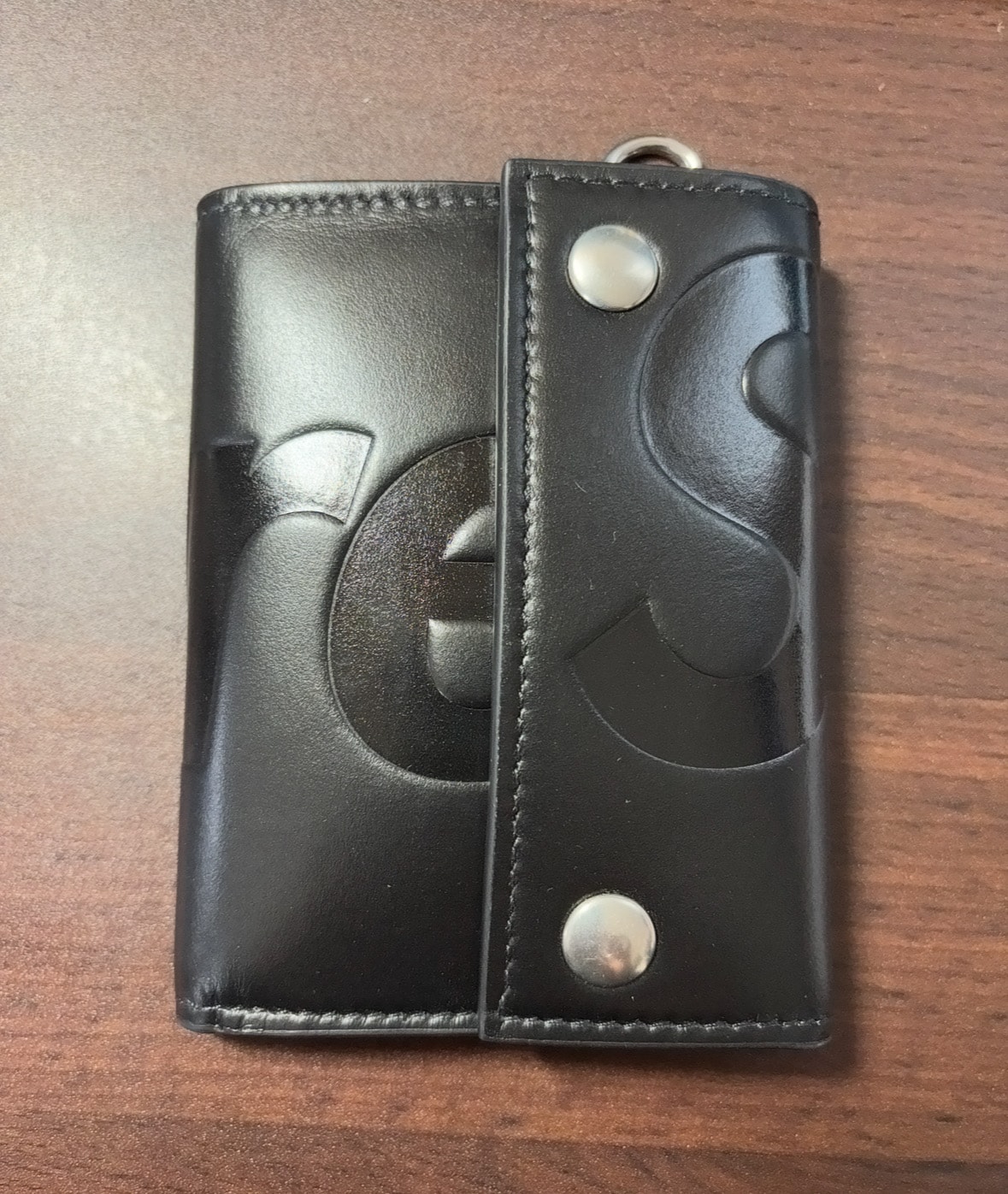 Supreme Leather Chain Wallet (25FW) 