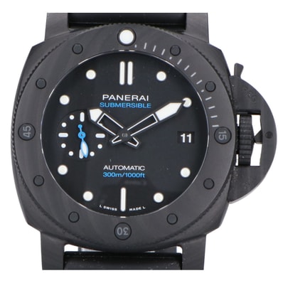 パネライ PAM01231 マットブラック サブマーシブル カーボテック 自動巻 -