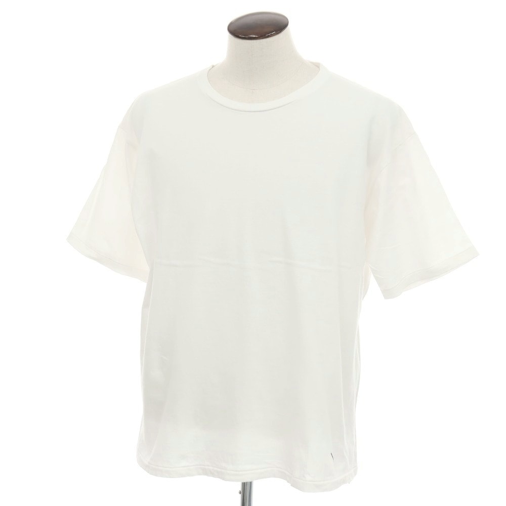 【中古】サタデーズ ニューヨークシティ Saturdays NYC × Hanes コットン クルーネック 半袖Tシャツ ホワイト【サイズXL】【メンズ】
