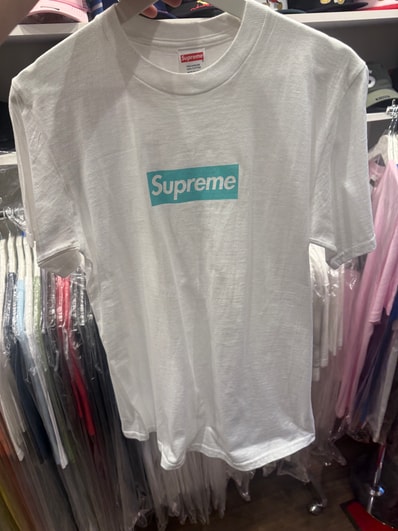 Supreme / Tiffany & Co. Box Logo Tee "White"