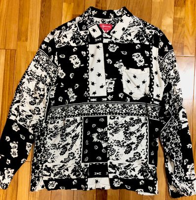 supreme Paisley Rayon Shirt