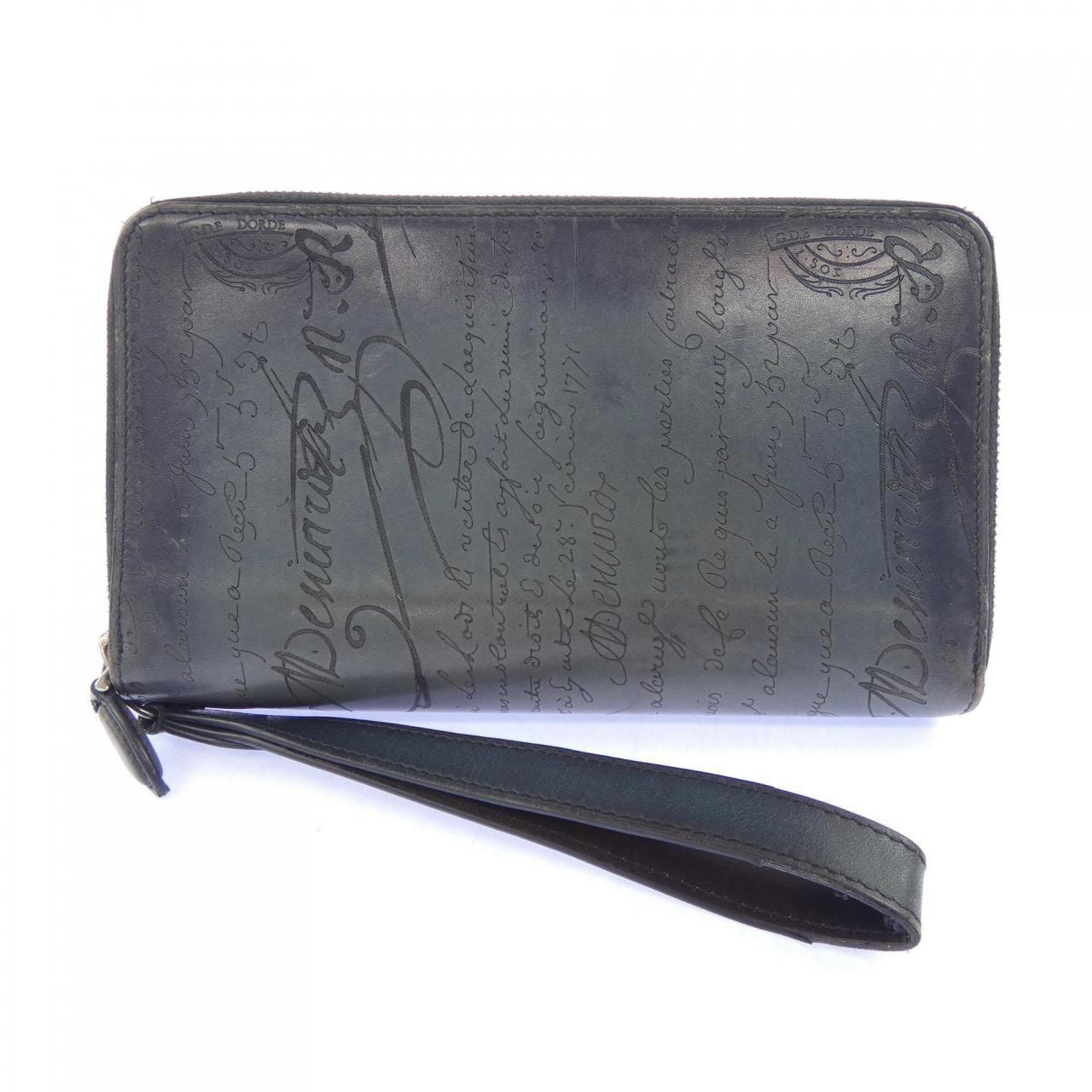 ベルルッティ Berluti タリスクリットレザーロングジップ WALLET