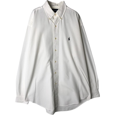 古着 ラルフローレン Ralph Lauren BLAKE 長袖 ボタンダウンシャツ メンズM相当/eaa631249