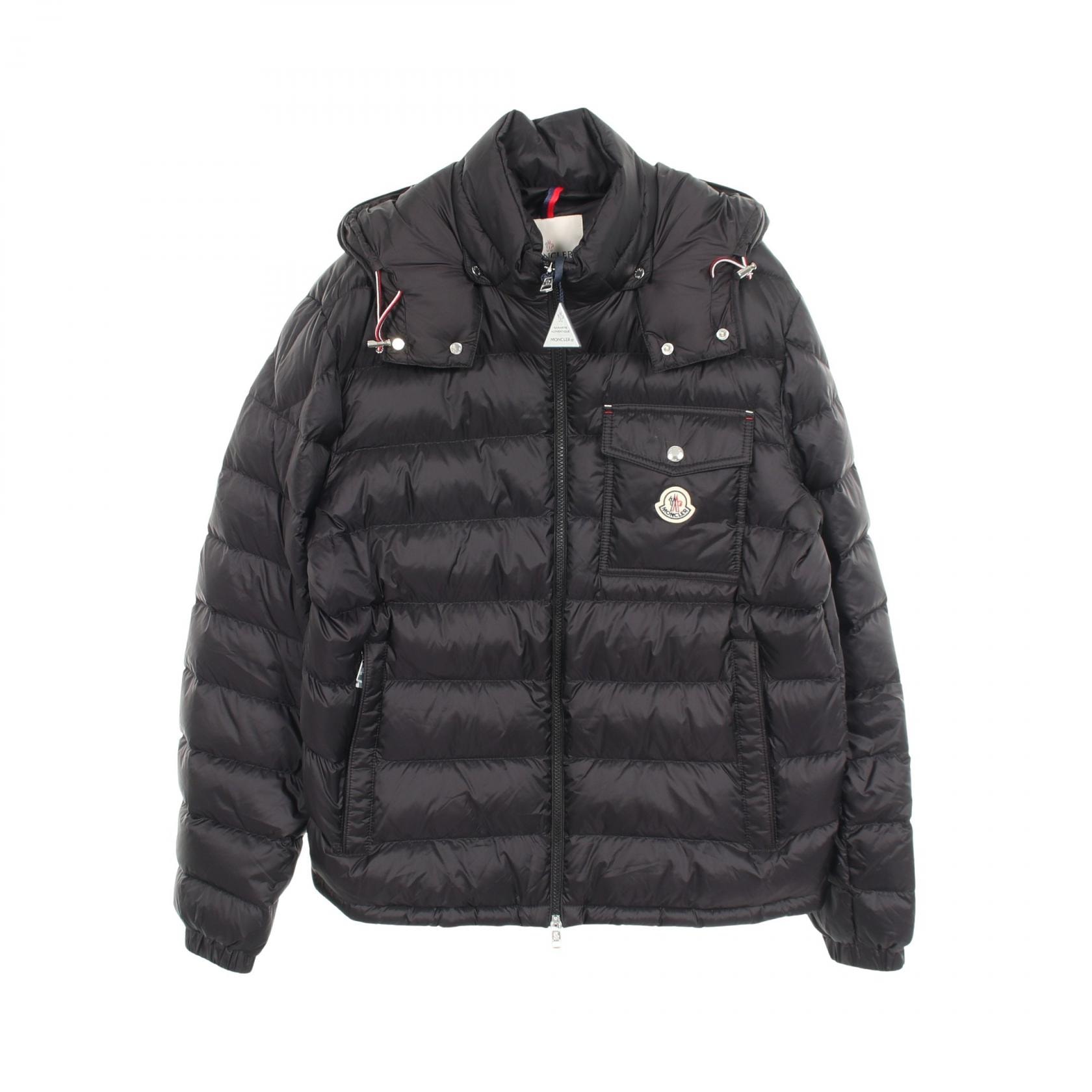 モンクレール MONCLER VERITH ダウンジャケット 衣料品 アウター ナイロン メンズ ブラック系 L20911A000049994 【新品】