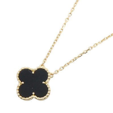 ヴァンクリーフ&アーペル Van Cleef & Arpels ヴィンテージアルハンブラ オニキス ネックレス ネックレス ジュエリー K18(イエローゴールド) オニキス レディース ゴールド系 / ブラック系 VCARA45800 【中古】
