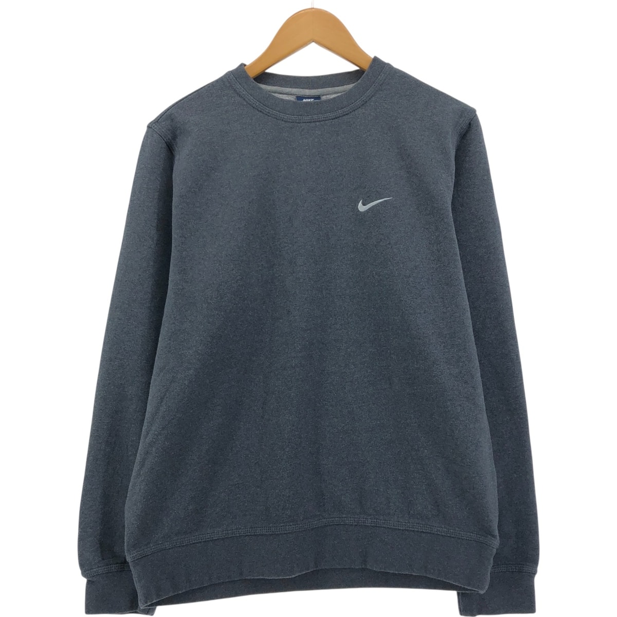 古着 ナイキ NIKE ワンポイントロゴスウェットシャツ トレーナー メンズL相当/eaa542217