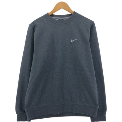 古着 ナイキ NIKE ワンポイントロゴスウェットシャツ トレーナー メンズL相当/eaa542217