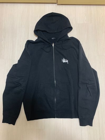 Stussy BASIC STUSSY ZIP HOODIE "Black"