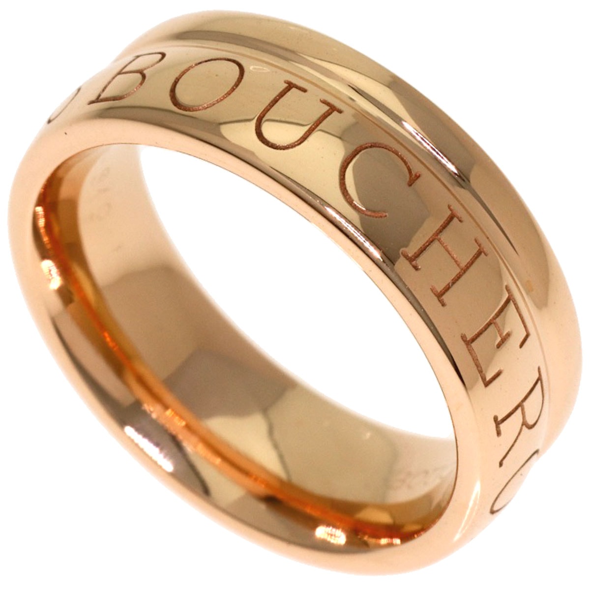 Boucheron ブシュロン ロゴ リング・指輪 K18PG レディース [中古]