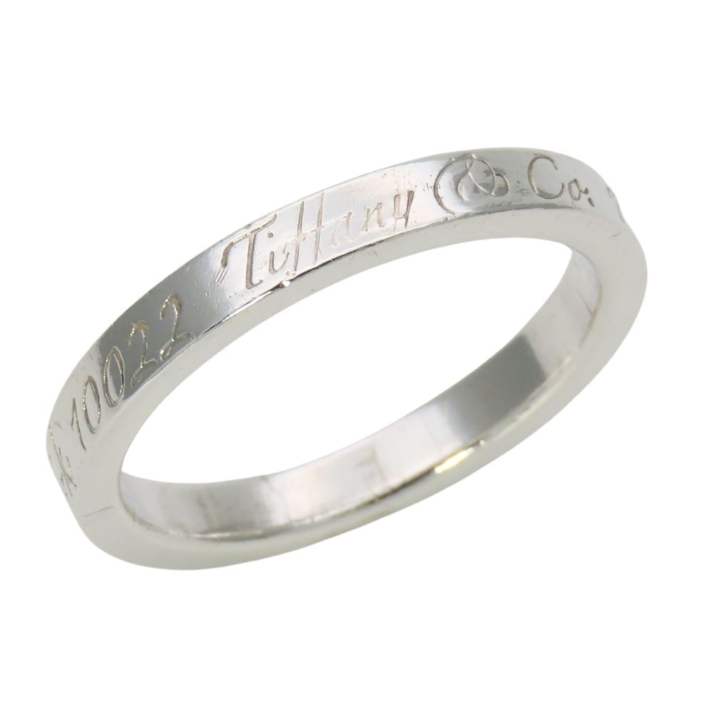【中古】 ティファニー リング・指輪 ノーツナロー ニューヨーク シルバー925 約3.0g シルバー アクセサリー レディース 女性 TIFFANY&Co.