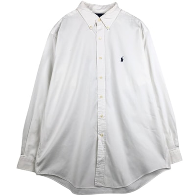 古着 ラルフローレン Ralph Lauren YARMOUTH 長袖 ボタンダウンシャツ メンズL相当/eaa676939