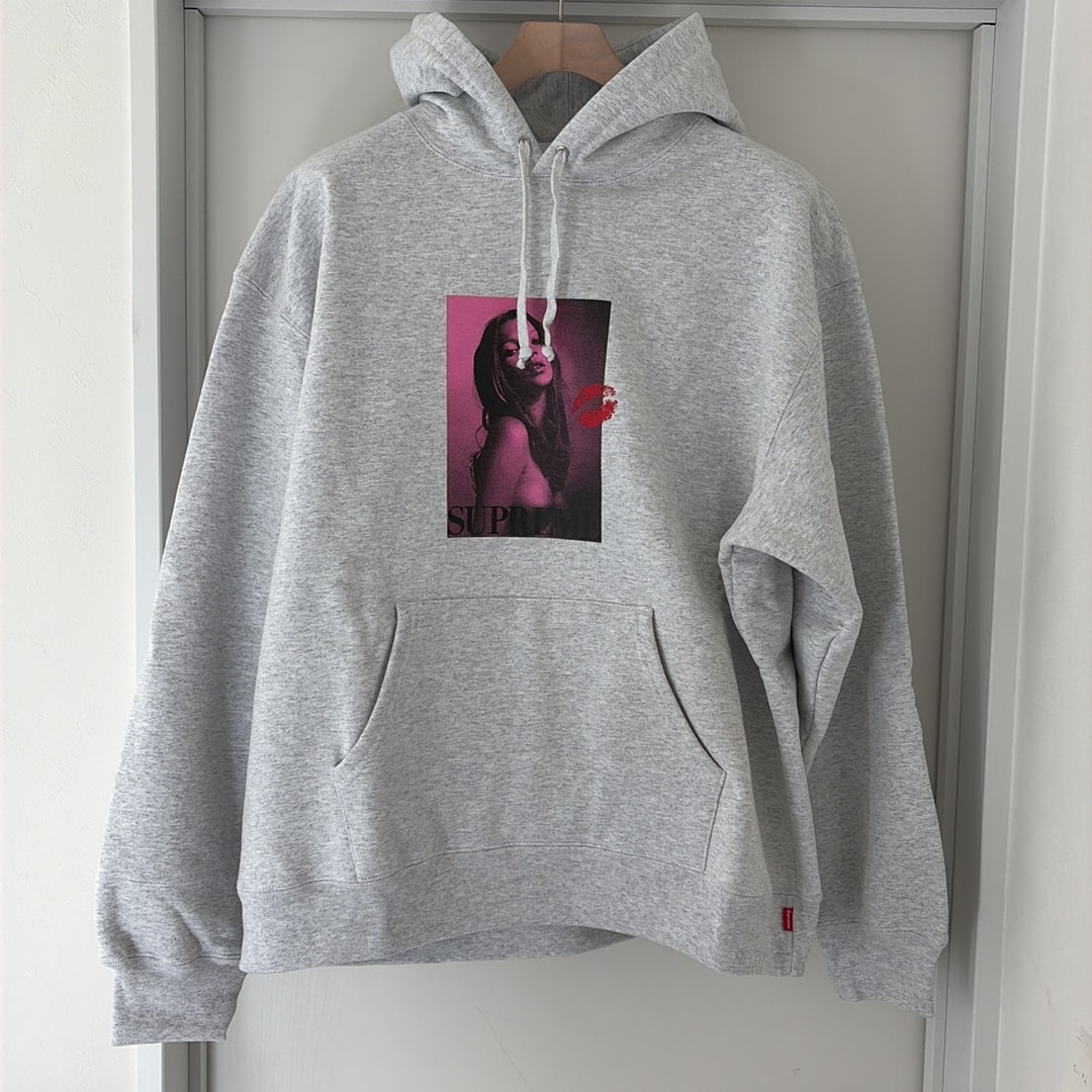 Supreme Kate Moss Hooded Sweatshirt "Ash Grey"