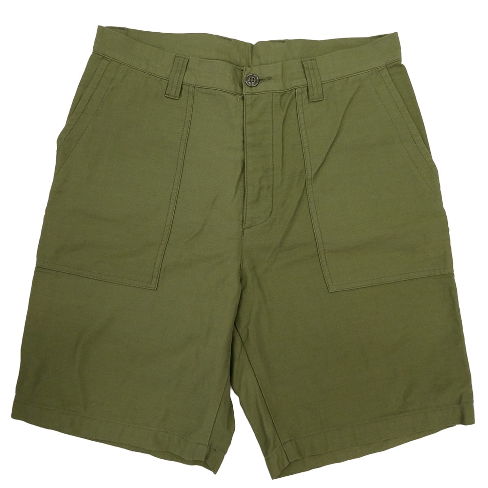 TENDERLOIN テンダーロイン ショートパンツ T-ARMY SHORTS アーミー ショーツ ハーフパンツ カーキグリーン オリーブグリーン系 M【美品】【中古】