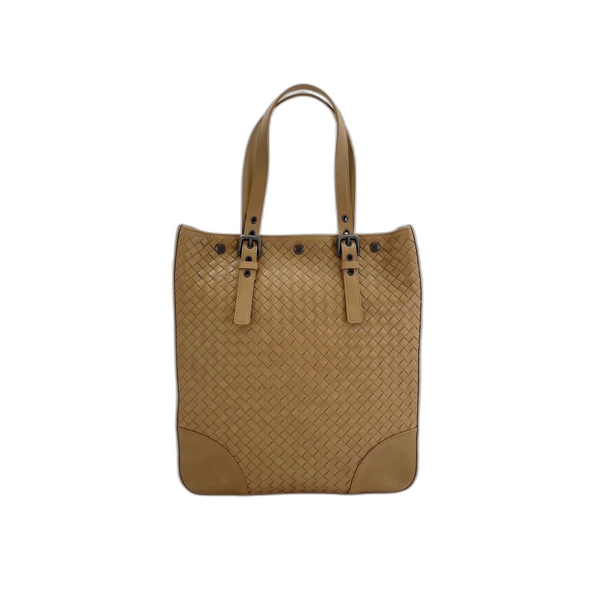 ボッテガヴェネタ BOTTEGAVENETA イントレチャート トートバッグ【中古】