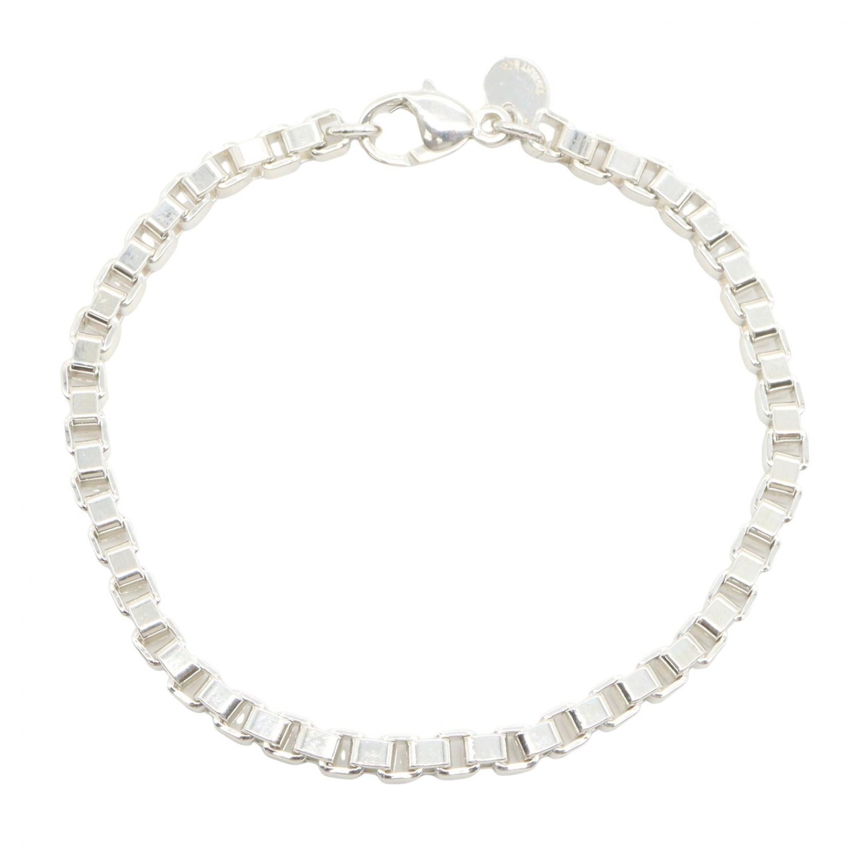 ティファニー TIFFANY&CO ベネチアン ブレスレット ブレスレット アクセサリー シルバー925 メンズ レディース シルバー系 【中古】