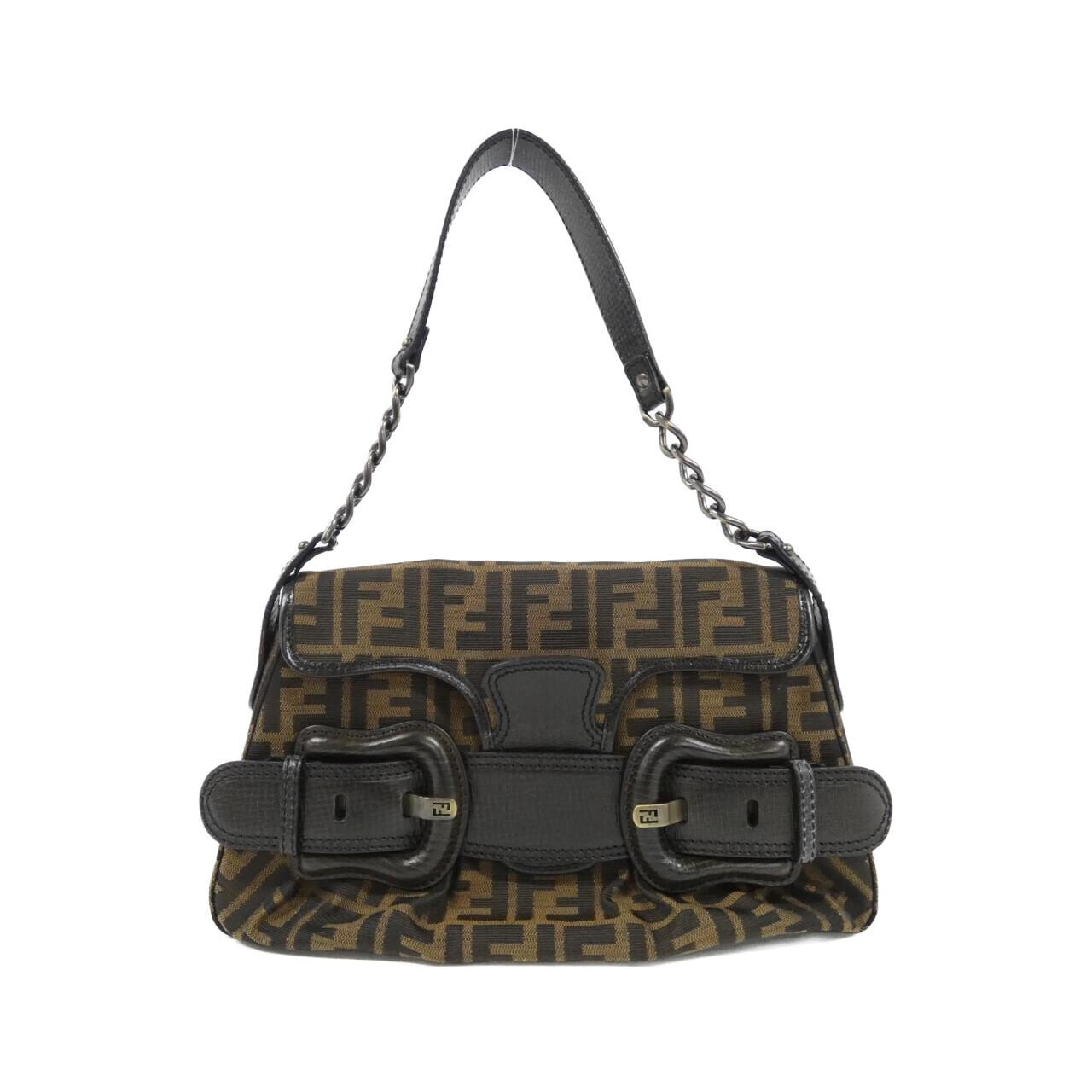 FENDI 即決 フェンディ FENDI ズッキーノ ミニ ボストン バッグ