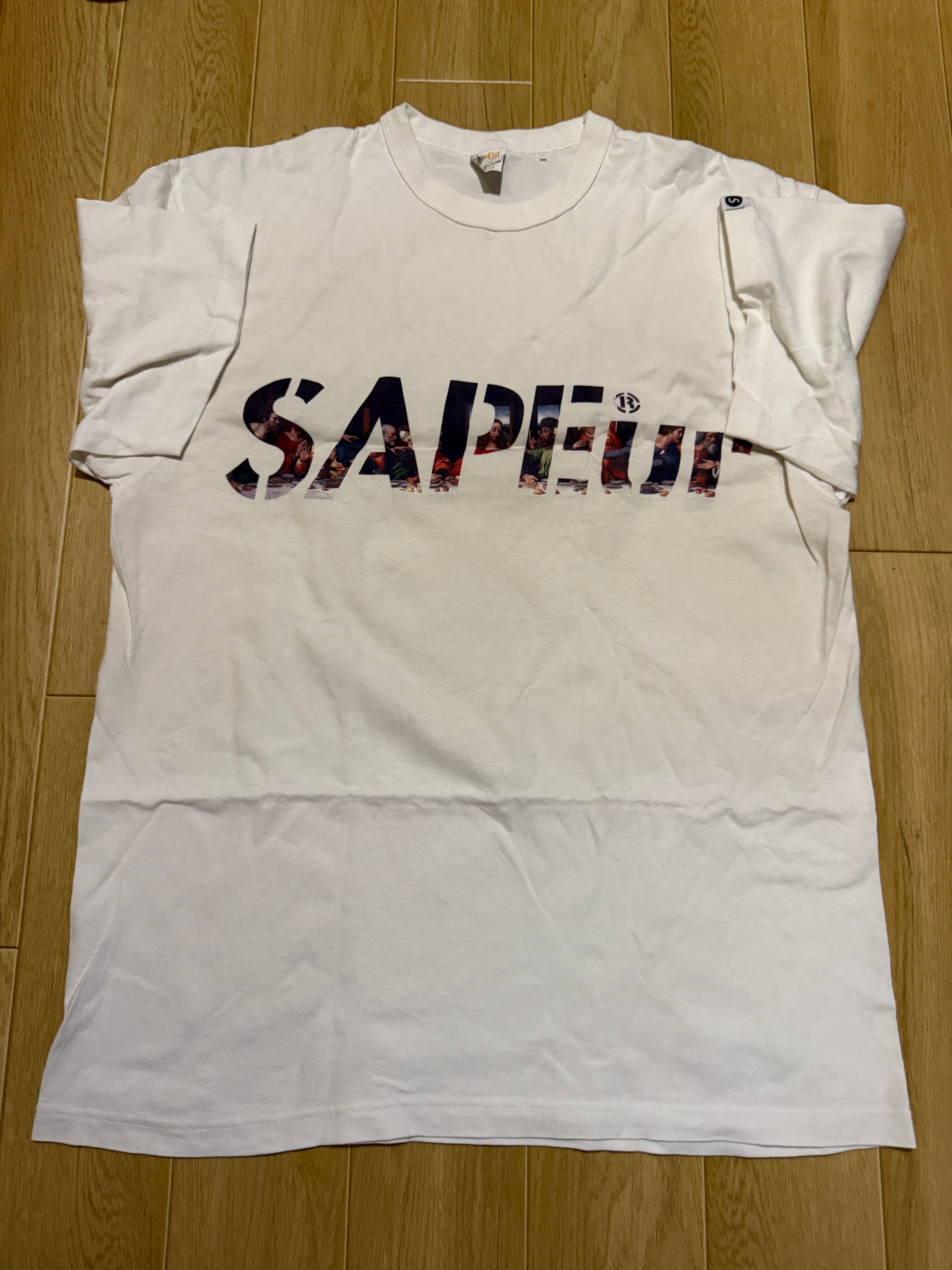 やや傷や汚れあり】サプール ラスト サパー S/S Tシャツ  