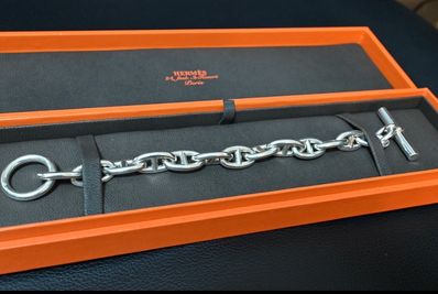 Hermes Chaine D'ancre GM Bracelet "Silver"