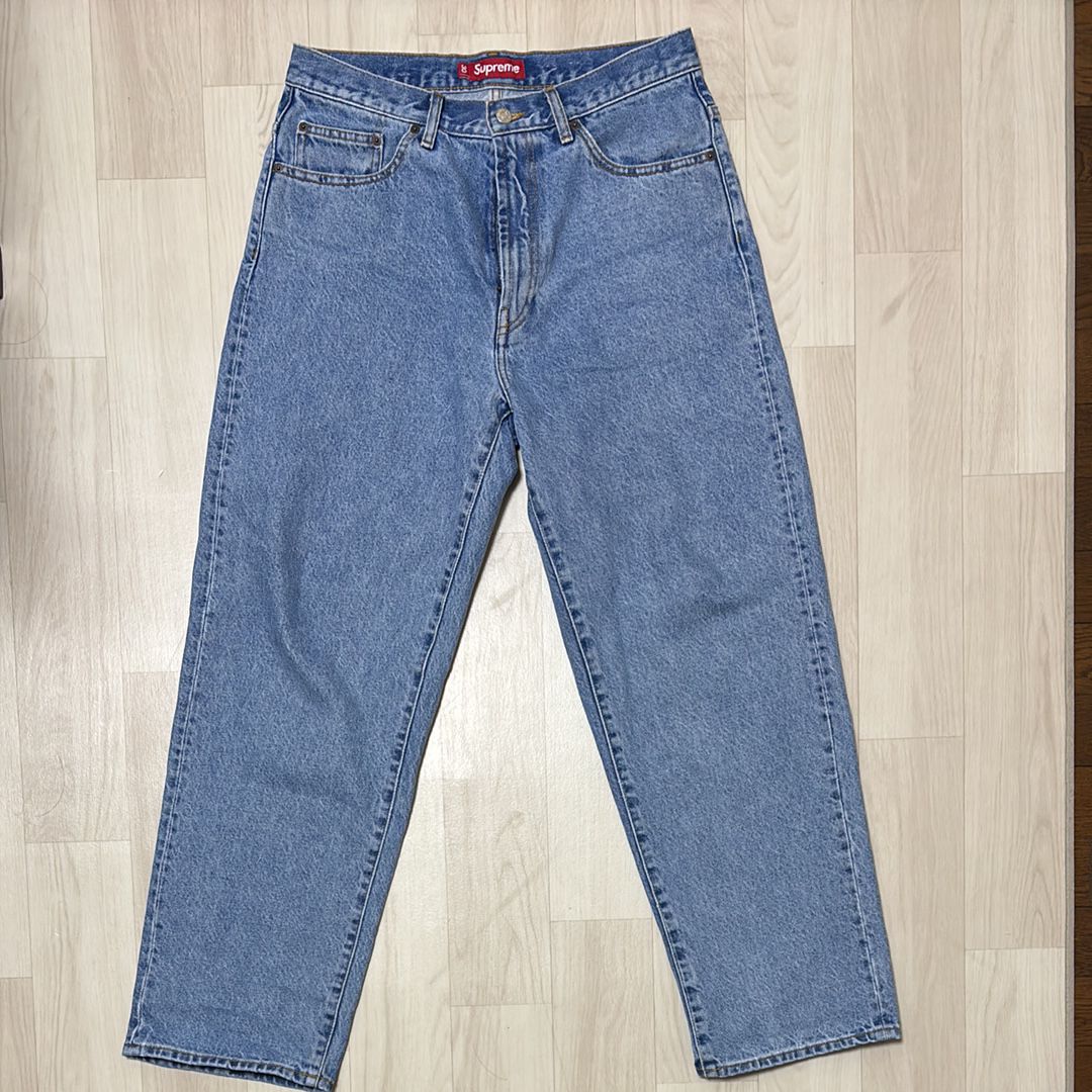 Supreme Baggy Jean "Washed Indigo" (25SS)