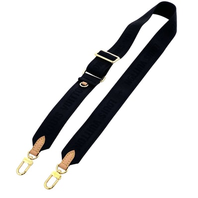 LOUIS VUITTON ルイ・ヴィトン ショルダーストラップ ショルダーストラップ J02493 ナイロン ネイビー レディース【中古】
