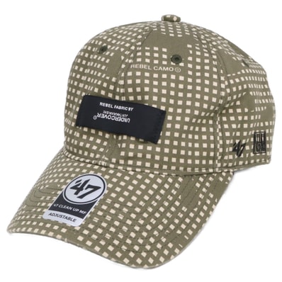 エヌハリウッド x 47BRAND UNDERCOVER 2212-AC02 REBEL FABRIC キャップ/