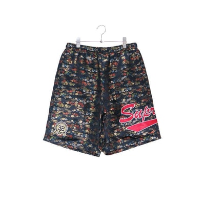 Supreme Floral Jacquard Short "Navy"