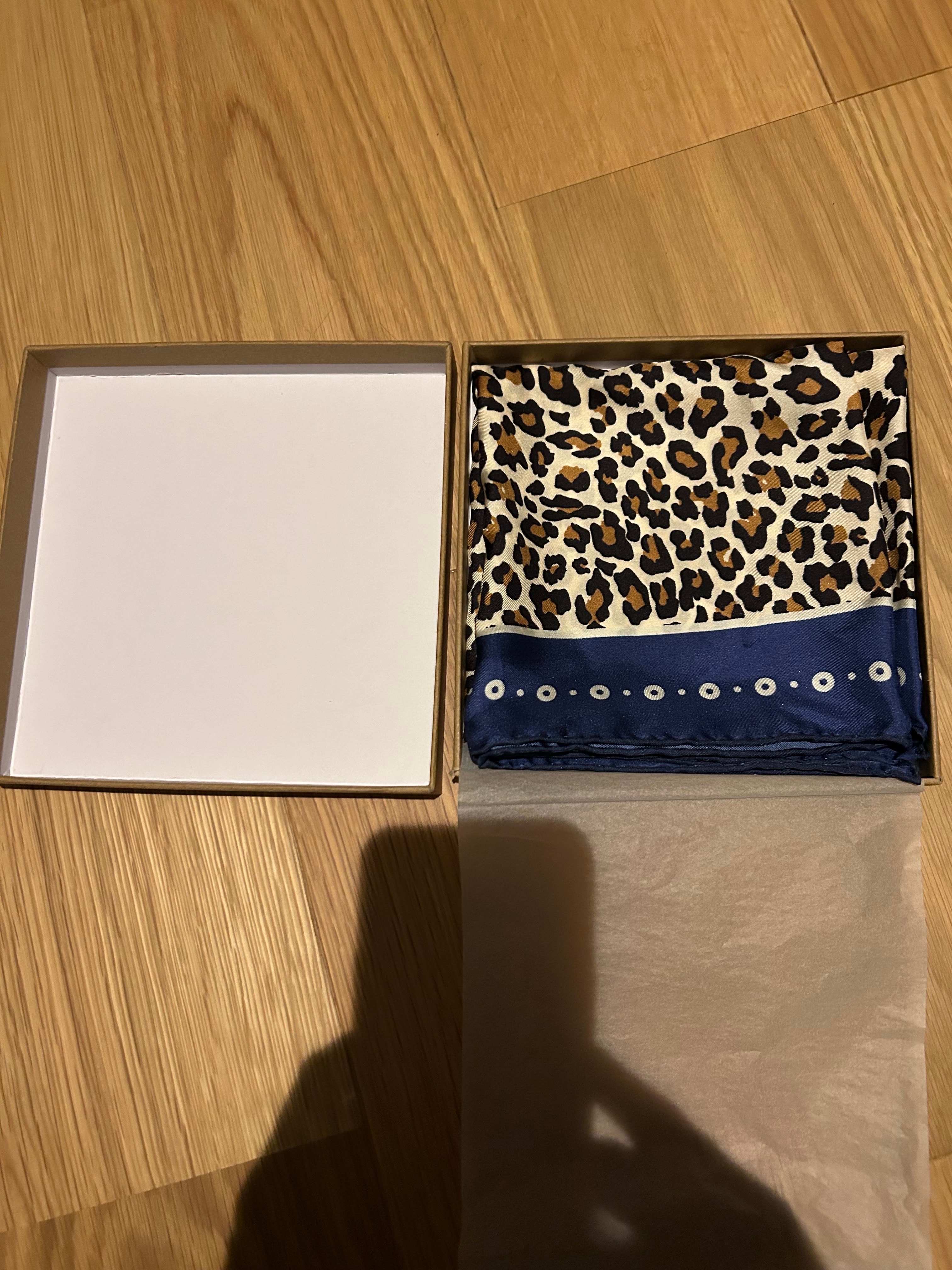 Stussy Silk Bandana "Leopard"