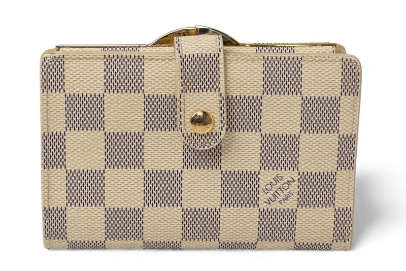 ルイ・ヴィトン ダミエ・アズール N61676 二つ折り財布 ユニセックス