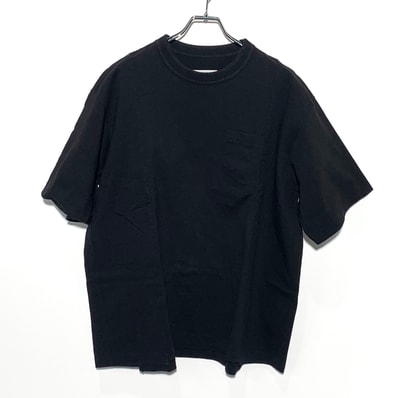 sacai Cotton Jersey T-Shirt "Black"