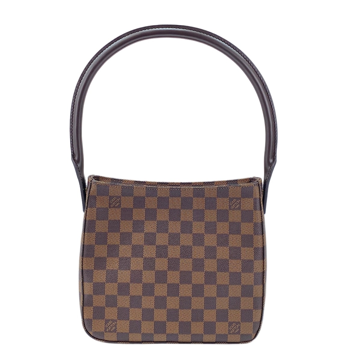 ヴィトン LV ダミエ ルーピング MM ショルダーバッグ【中古】