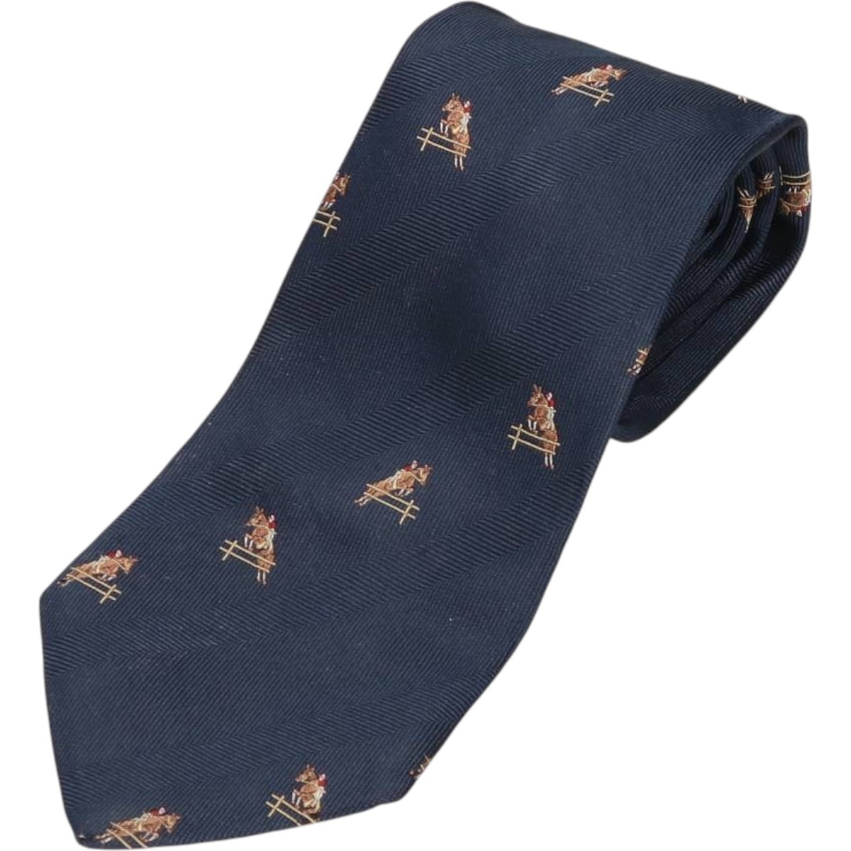 古着 ブルックスブラザーズ Brooks Brothers 346 総柄 馬柄 ネクタイ USA製/gaa006520