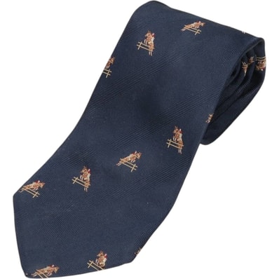 古着 ブルックスブラザーズ Brooks Brothers 346 総柄 馬柄 ネクタイ USA製/gaa006520