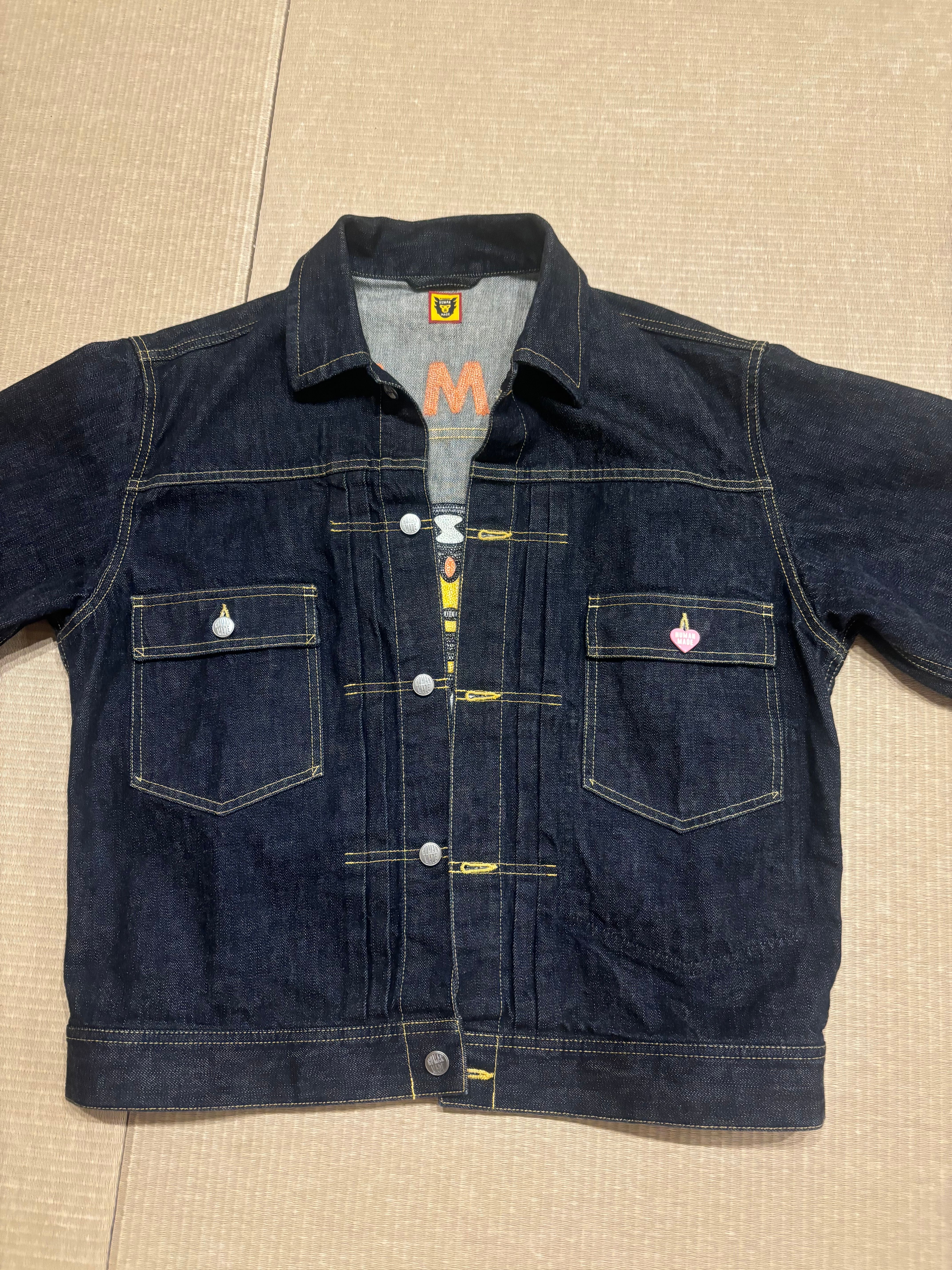 HUMAN MADE UZI MADE DENIM JACKET "Indigo"